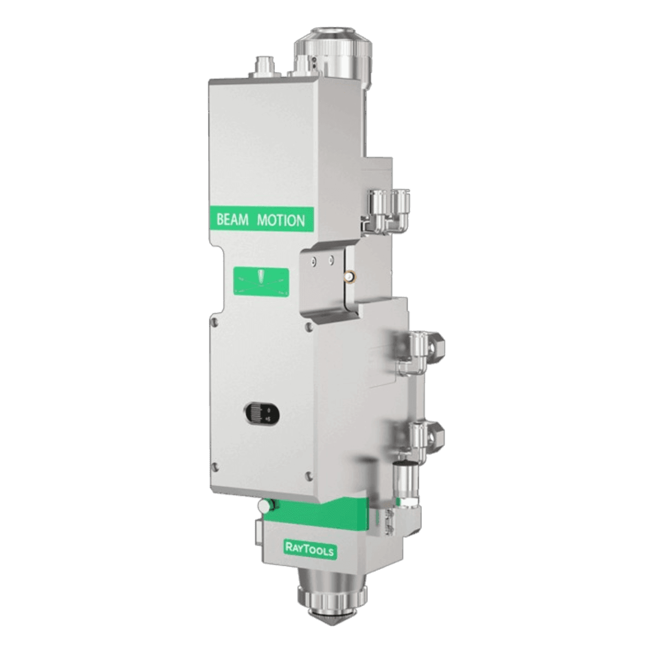 raytools bm111 qbh pulse auto-focus cutting head f155 for fiber laser up to 3.3kw image 1