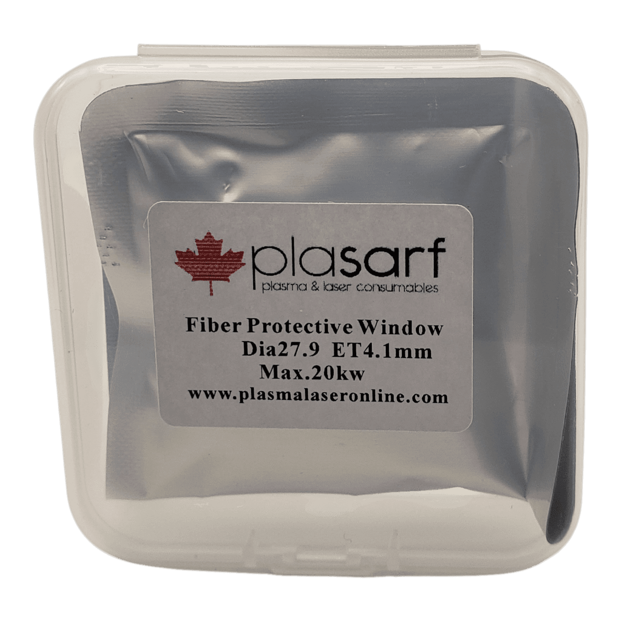 protective window d27.9mm et4.1mm 1090 nm for fiber laser up to 20kw - germany material