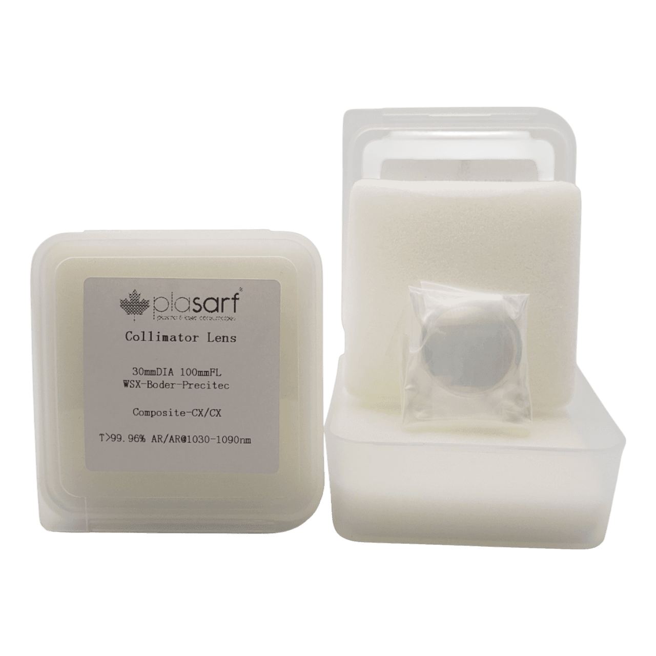 collimator lens set d30 f100 (1090 nm) for fiber laser cutting - germany material