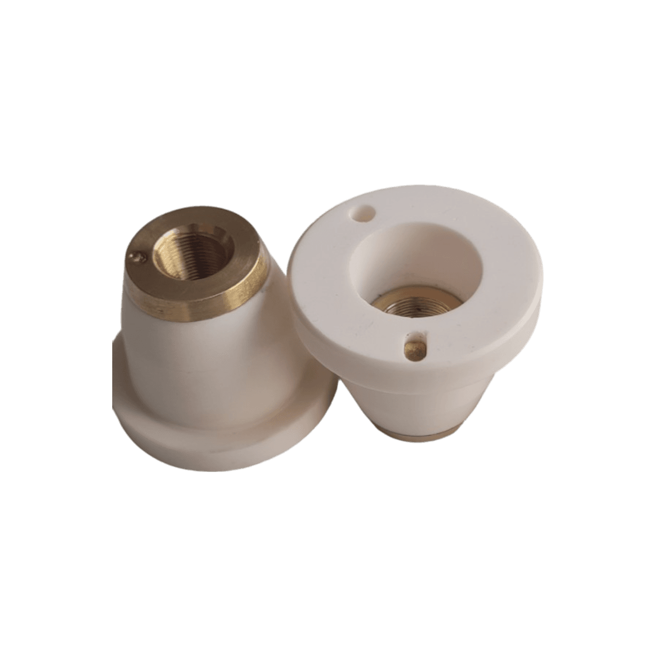  ceramic nozzle holder (highyag nukon) d41 h33.5 m11 for fiber laser image 1