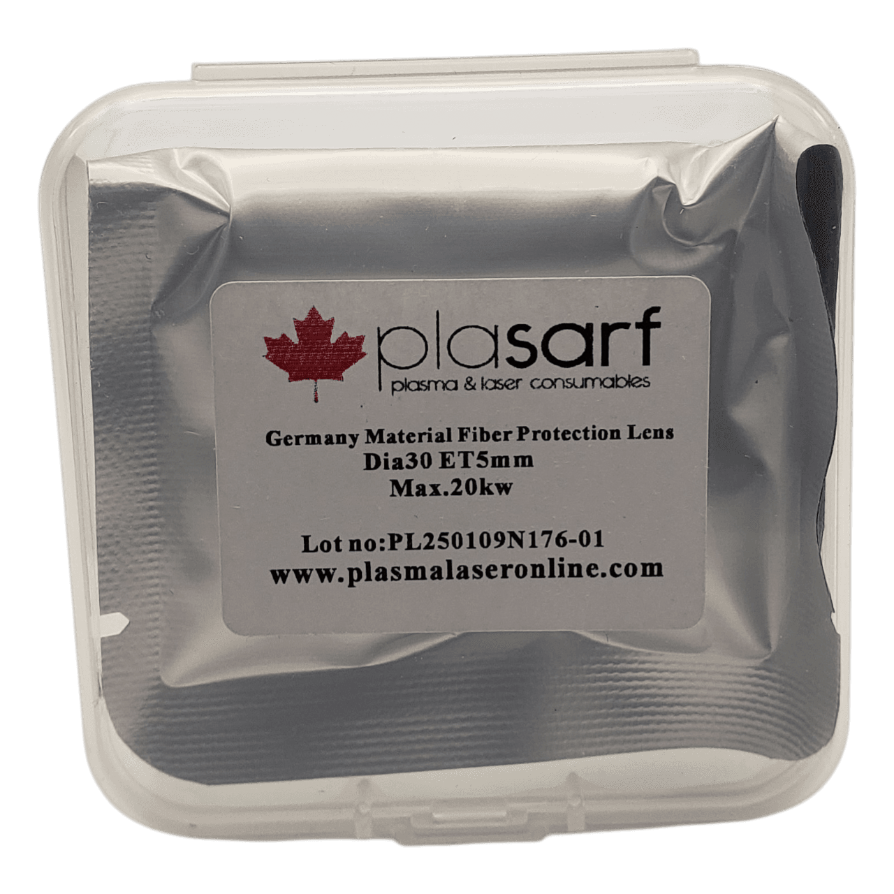 D30 ET5mm 1090nm 20KW Protective Window For Fiber Laser Germany Material image 1