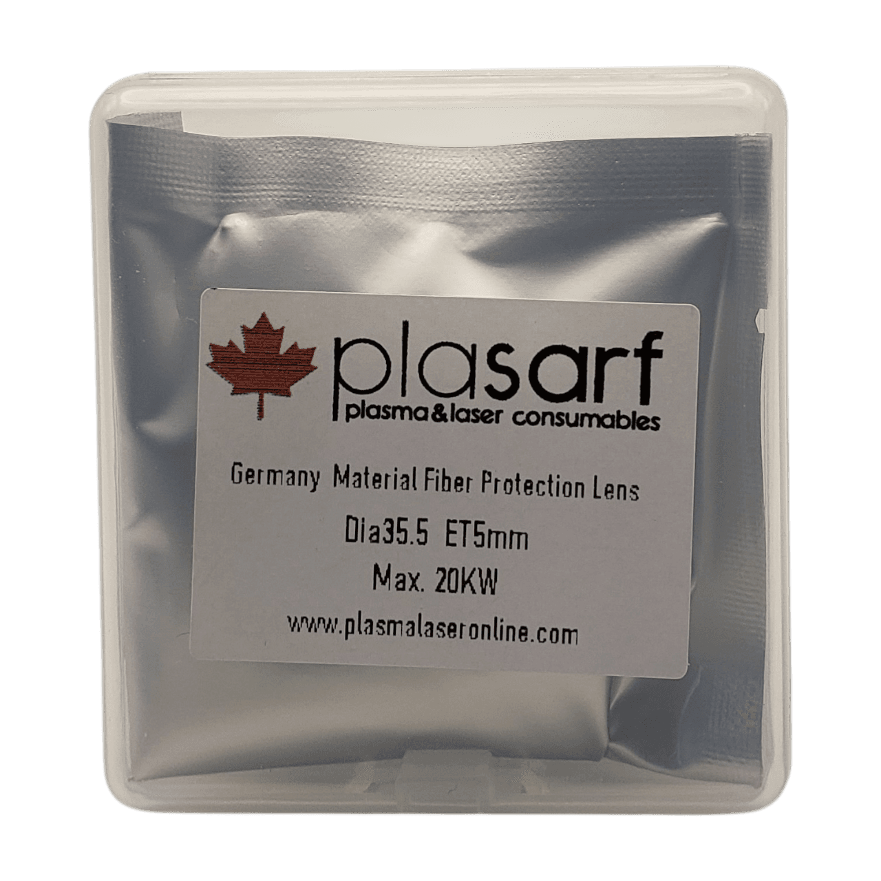 D35.5 ET5mm 1090nm 20KW Protective Window For Fiber Laser Germany Material image 1