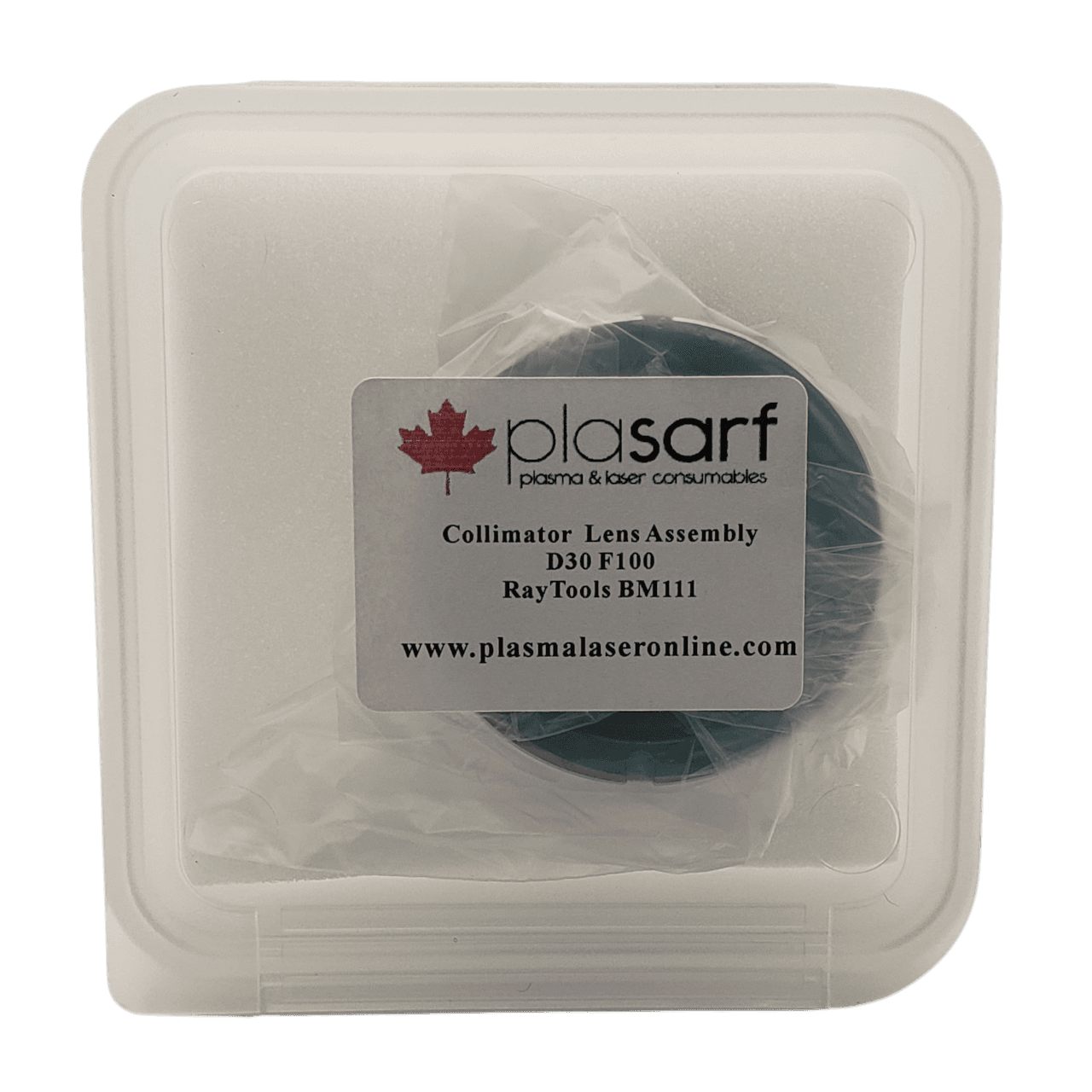 laser cutting collimator lens with holder d30 f100 for raytools bm111 laser cutting head - germany material image 1