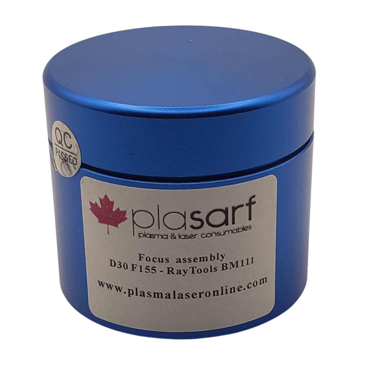 laser cutting focus lens with holder d30 f155 for bm110 / bm111 raytools laser cutting head - germany material image 1