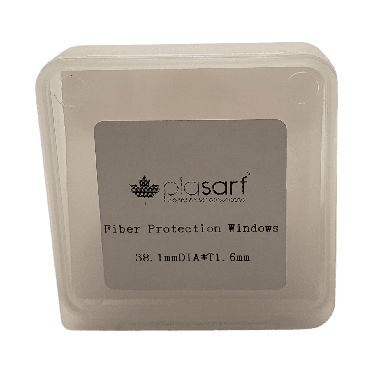 protective window d38.1mm et1.6mm 1090 nm for fiber up to 20kw - germany material image 1